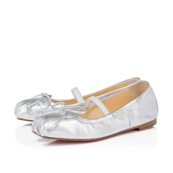 Flash Sale Christian Louboutin Baballet Silver