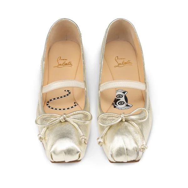 Best Sale Christian Louboutin Baballet Platine