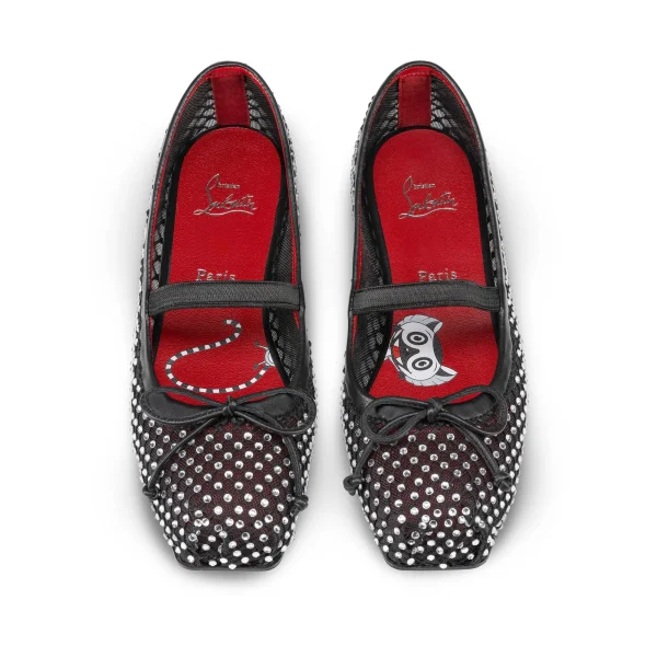 Outlet Christian Louboutin Baballet Strass