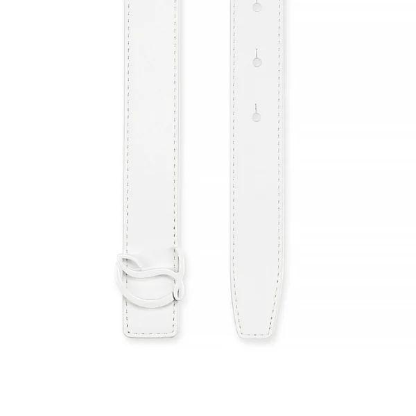 Best Christian Louboutin CL Logo Bianco