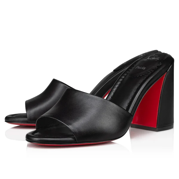 Online Christian Louboutin Jane Mule Black