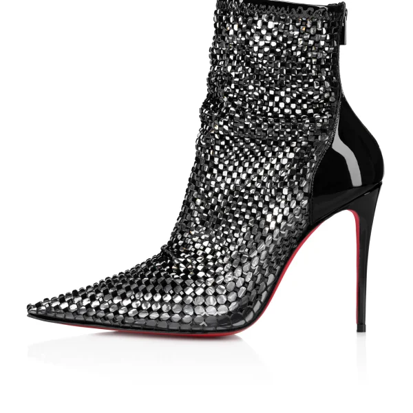 Hot Christian Louboutin Kate Max Booty Mesh Strass