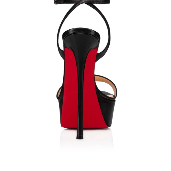 Best Sale Christian Louboutin Loubi Queen Alta Black