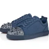 Best Christian Louboutin Louis Junior P Pik Pik Strass Denim