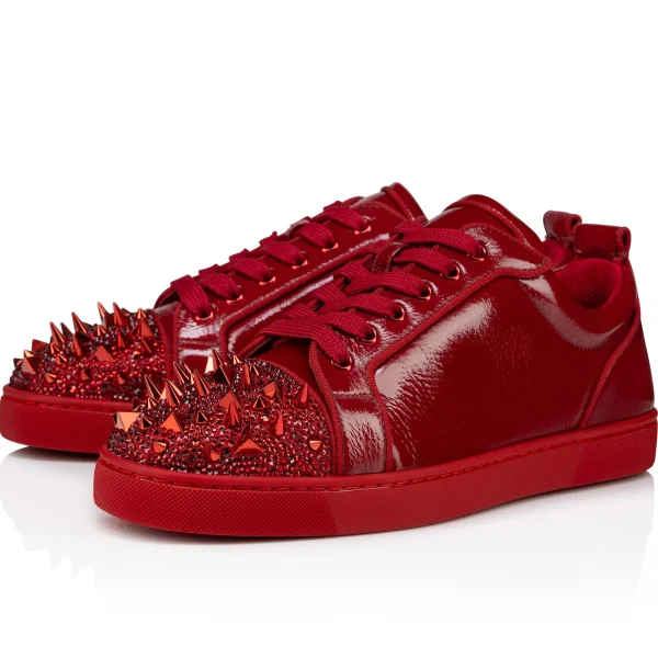 Shop Christian Louboutin Louis Junior P Pik Pik Strass