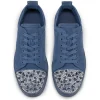 Best Christian Louboutin Louis Junior P Pik Pik Strass Denim
