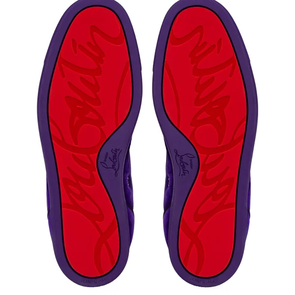 Flash Sale Christian Louboutin Louis Junior P Pik Pik Strass Jacaranda