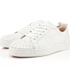 Shop Christian Louboutin Louis Junior Spikes White
