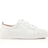 Shop Christian Louboutin Louis Junior Spikes White