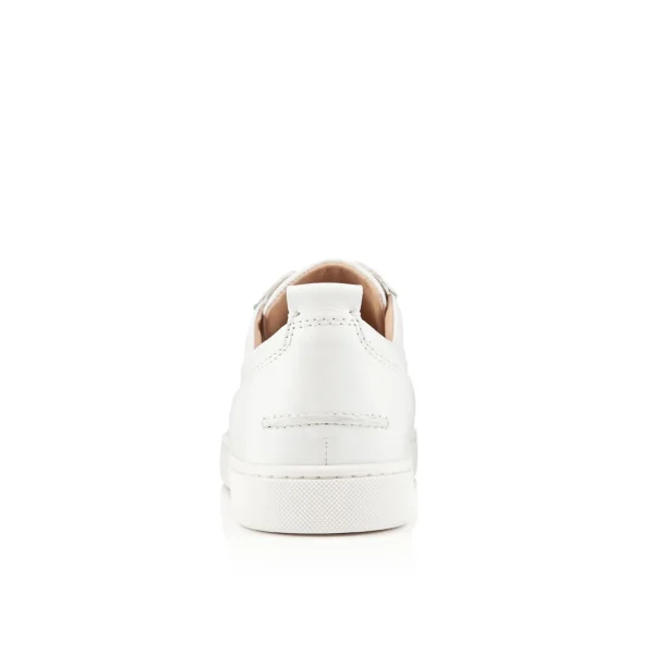 Shop Christian Louboutin Louis Junior Spikes White