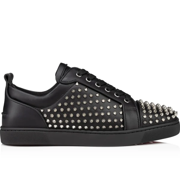 louis_spikes_junior_1.webp Best Christian Louboutin Louis Spikes Junior Black