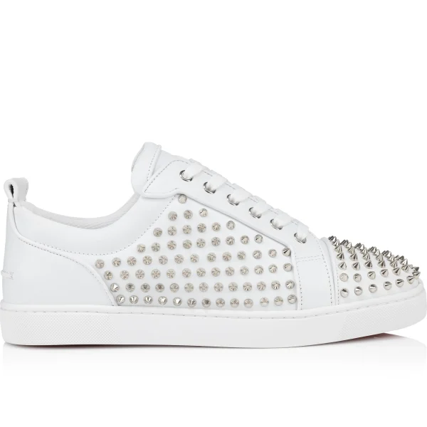 louis_spikes_junior_2-1.webp Clearance Christian Louboutin Louis Spikes Junior White