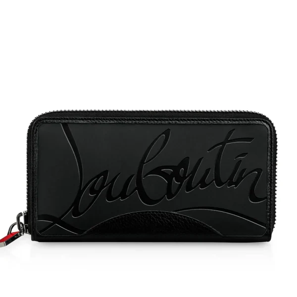 Shop Christian Louboutin Panettone wallet Black