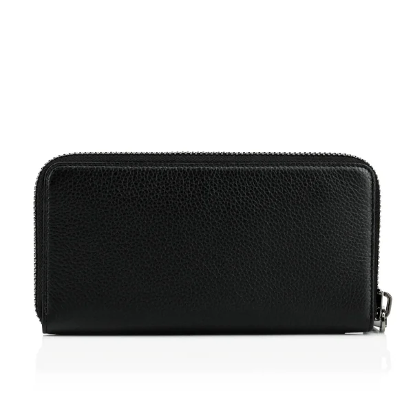 Shop Christian Louboutin Panettone wallet Black