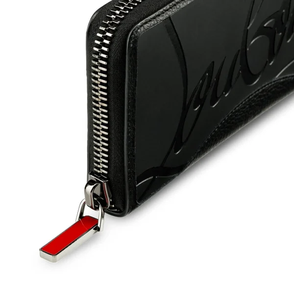 Shop Christian Louboutin Panettone wallet Black