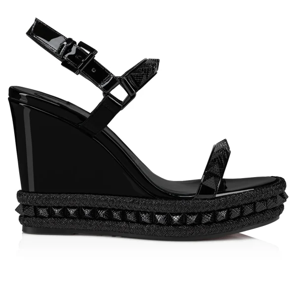 Hot Christian Louboutin Pyraclou Black