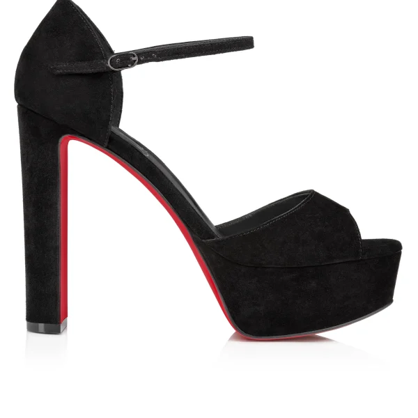 Online Christian Louboutin Sandaloo Black