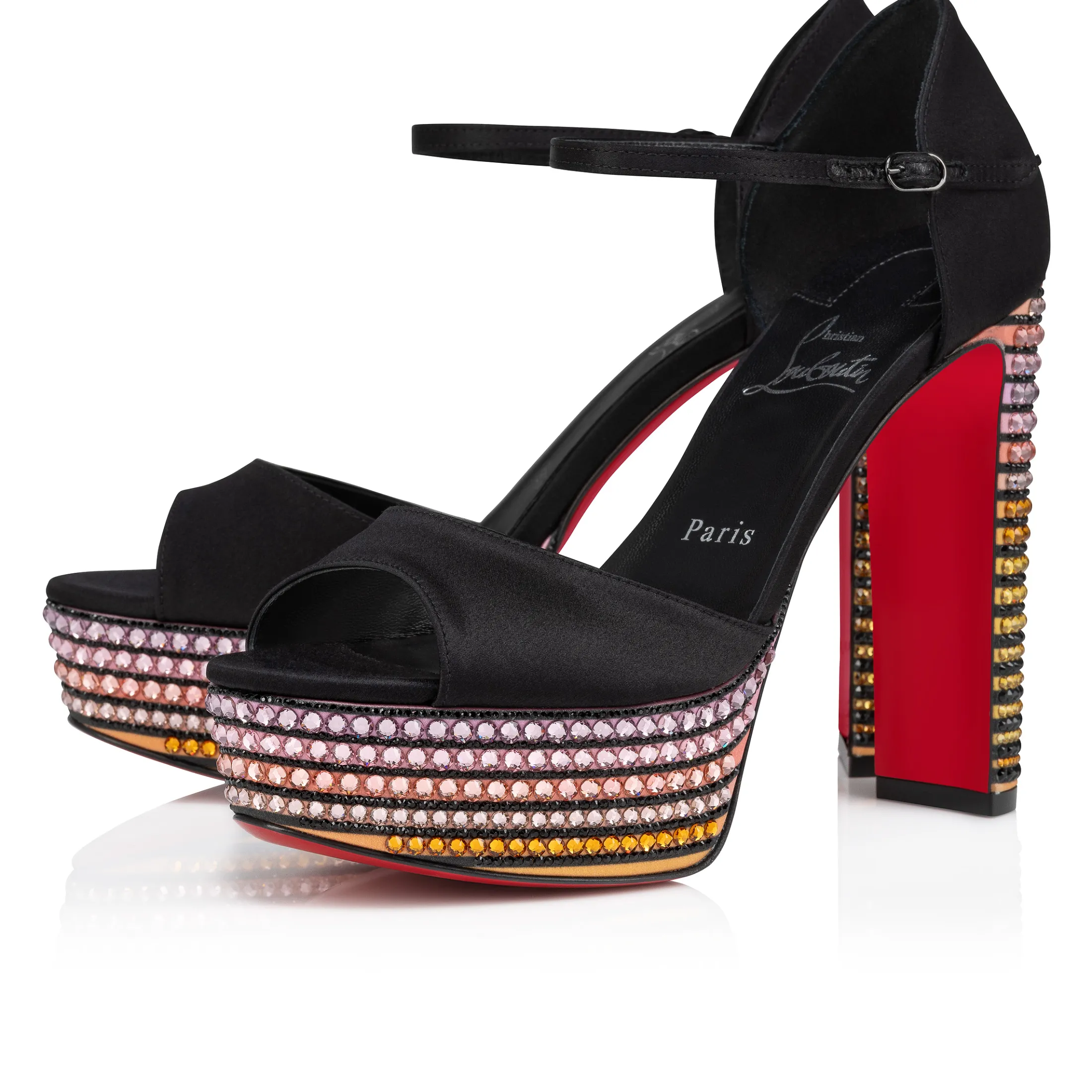 Best Sale Christian Louboutin Sandaloo Strass Aftersun