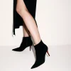 Shop Christian Louboutin So Apostropha Booty Black