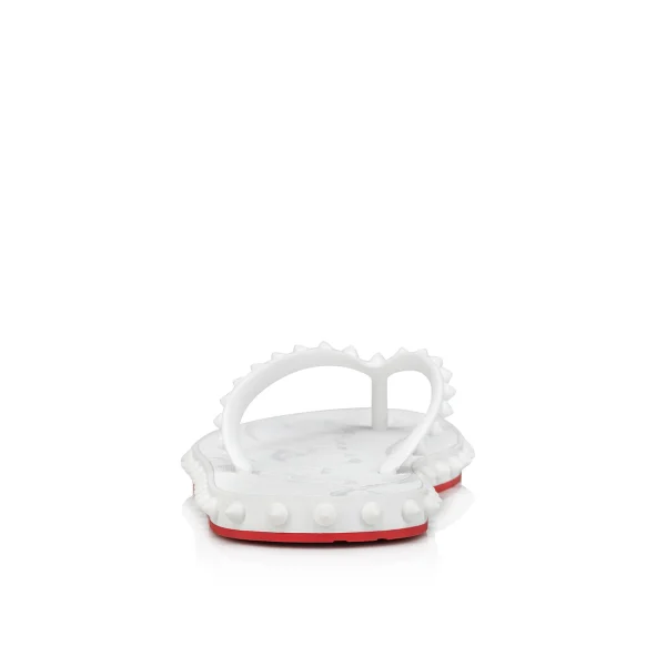 New Christian Louboutin Super Loubi Flip Bianco
