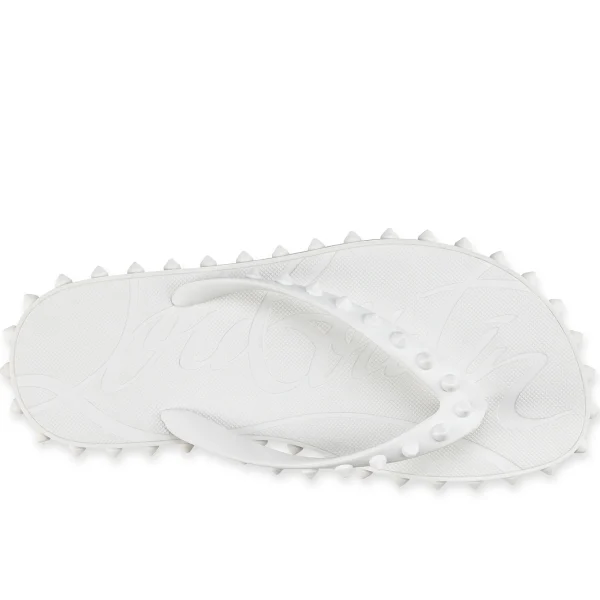New Christian Louboutin Super Loubi Flip Bianco